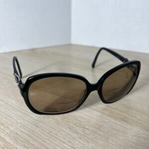 Jimmy Choo Oversized Sunglasses FRAMES ONLY Black 57-18-130 READ DESC
